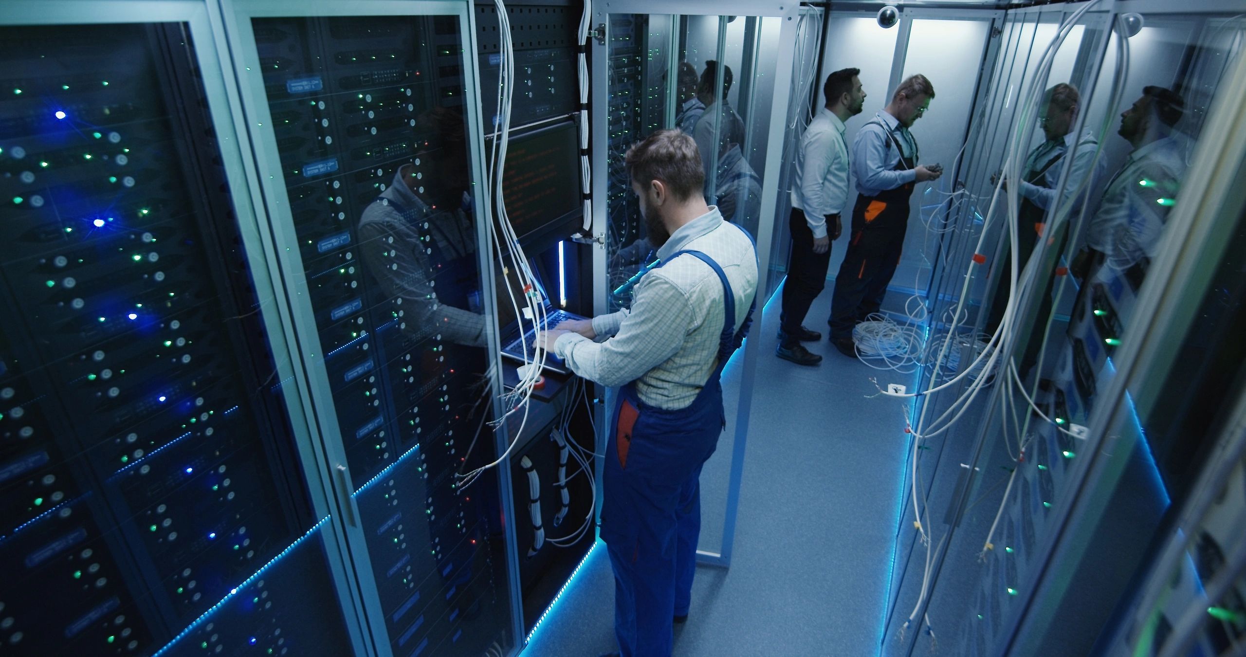 fiber optic cable installation