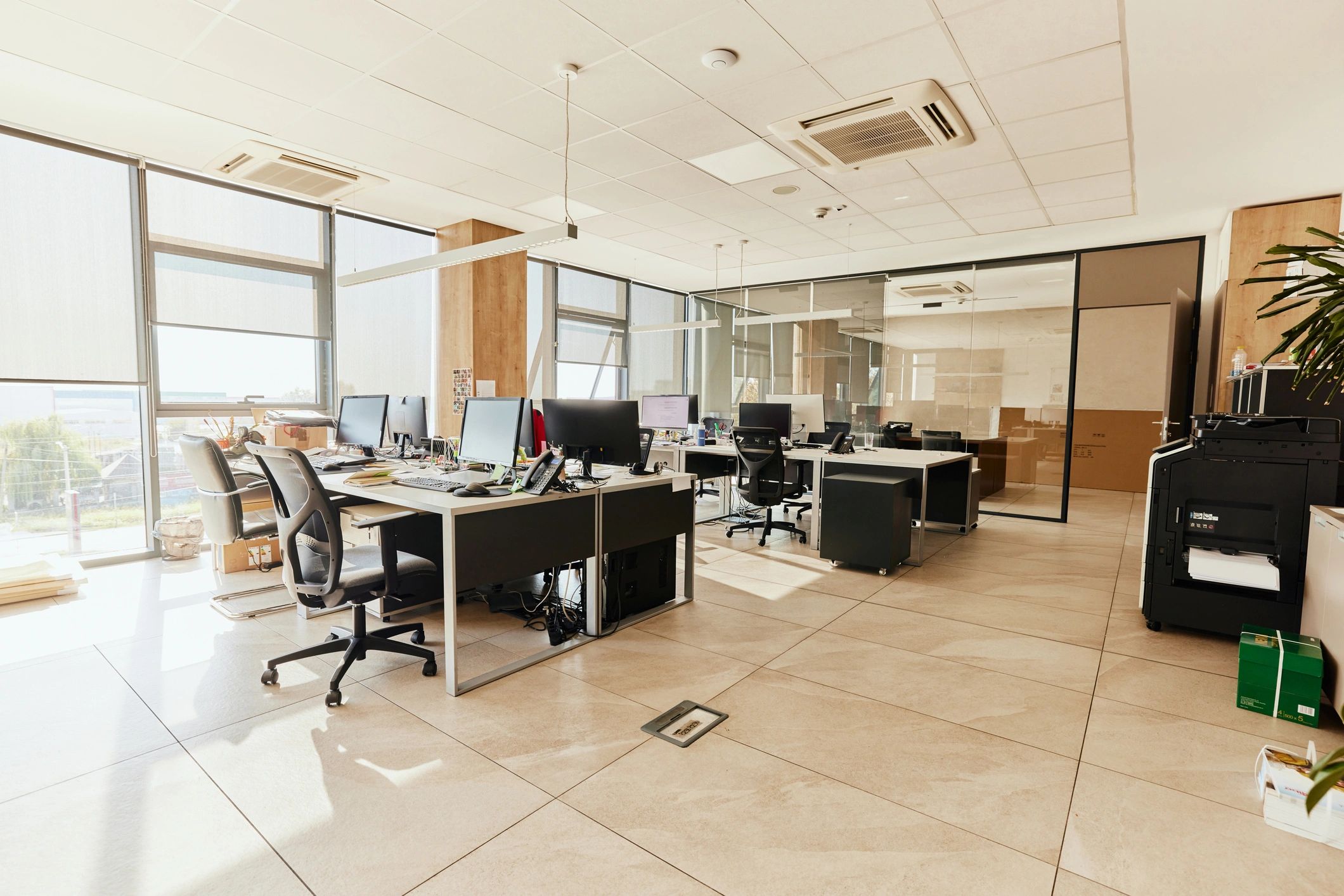 utility services office modern